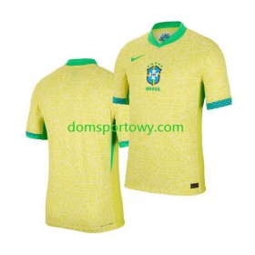 Koszulka Brazylia Domowe Koszulki Piłkarskie Copa America 2024 Krótki Rękaw